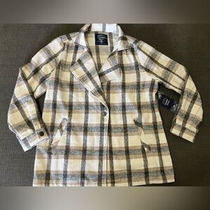 New Plaid Shaket Size Large/XL